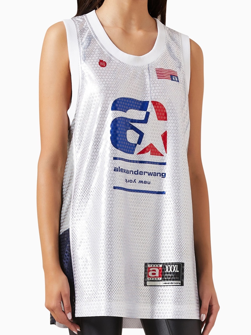 alexanderwang sequin basketball jersey